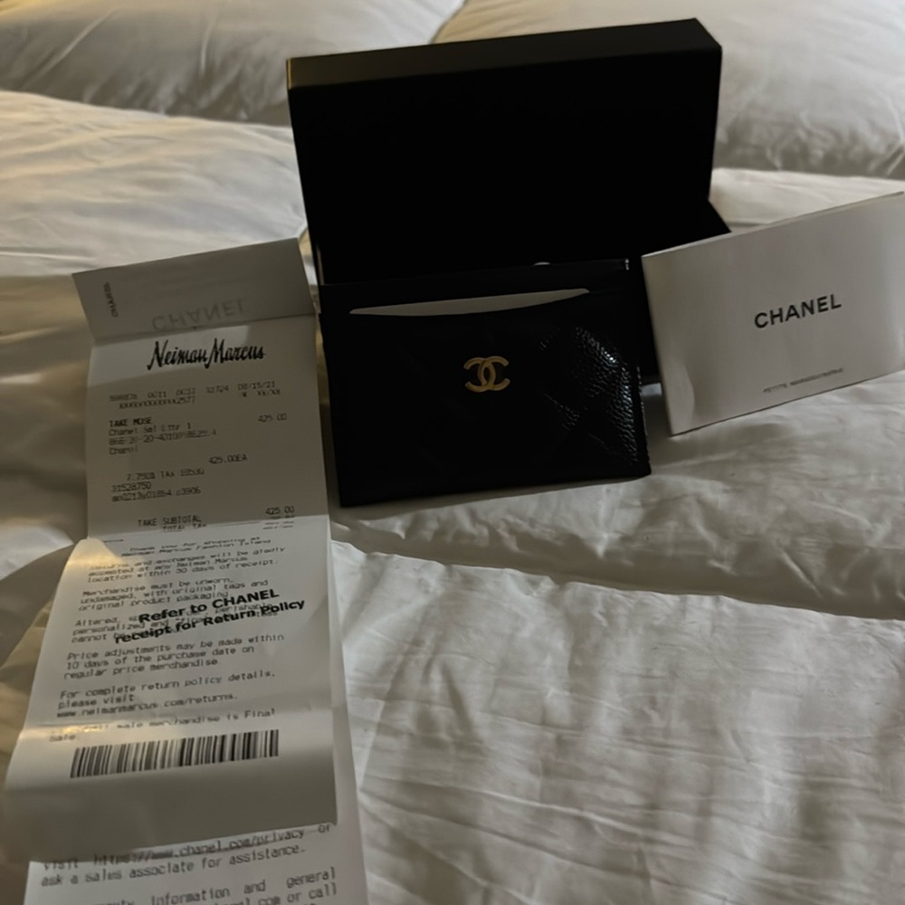 Chanel Card  Holder